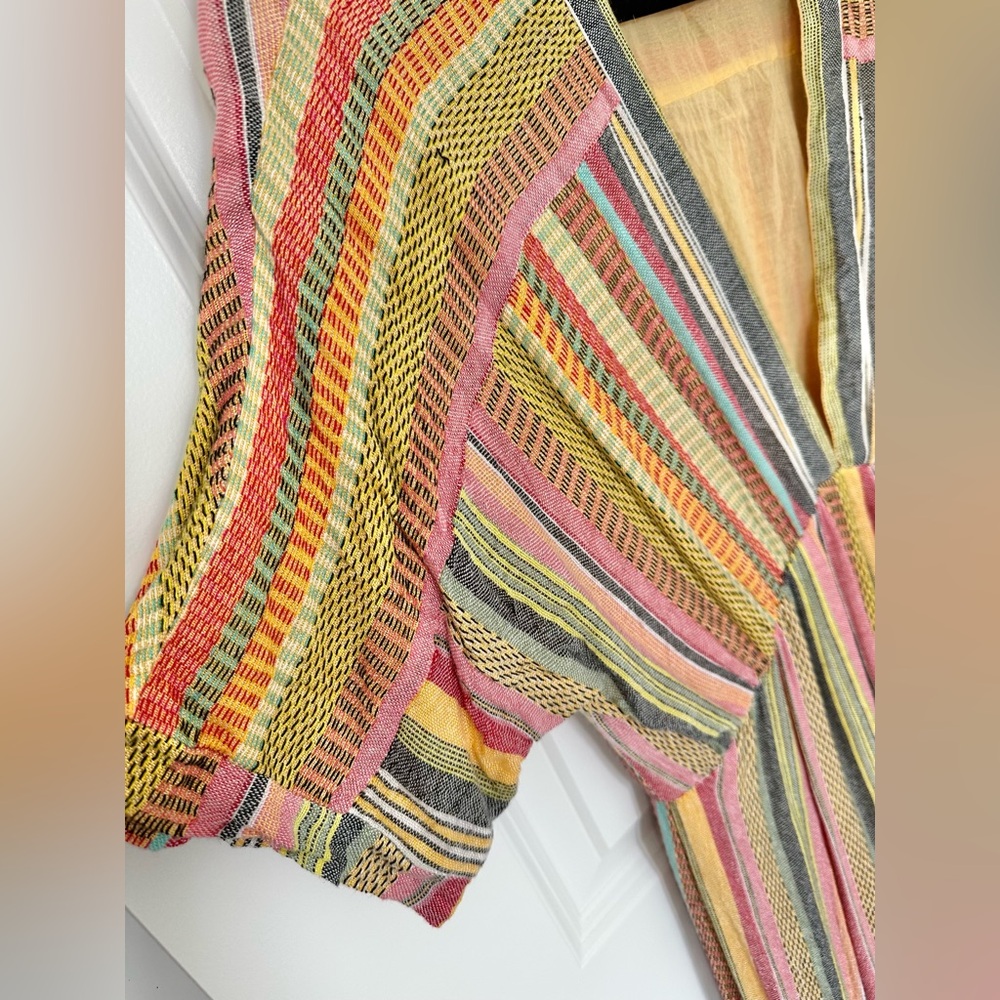 En Créme Stripe Dress - Picture 6 of 8